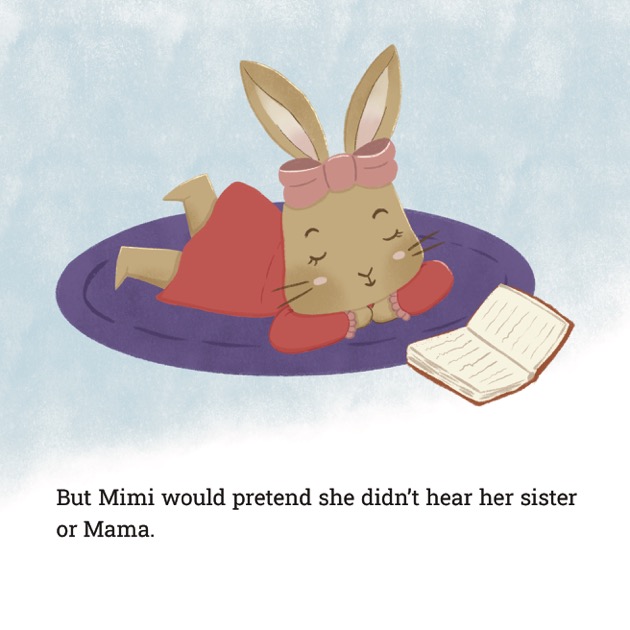 Page 13-14: Mimi's journey home