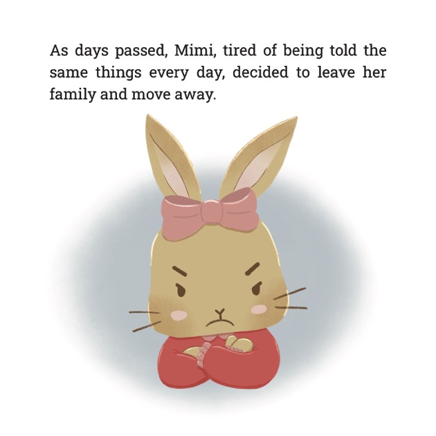 Page 15-16: Mimi's heartwarming reunion